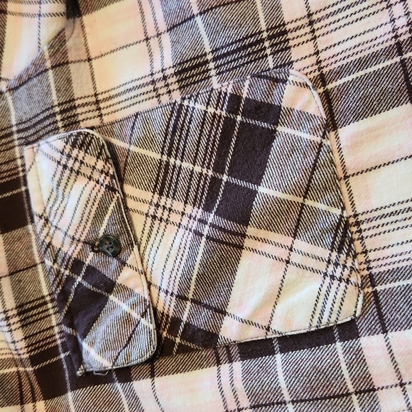 SWS Ladies hooded flannel top, size Medium - Picture 5 of 6